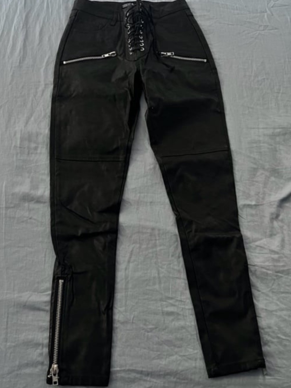 Dolls Kill Current Mood Faux Leather pants (Small)